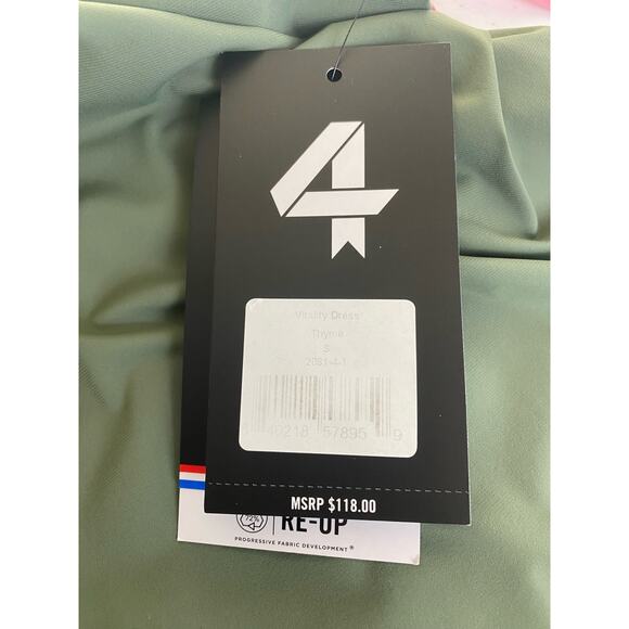 Fourlaps Vitality  Crisscross Back Lined  Tennis Pickleball Dress Size Small - Picture 11 of 12